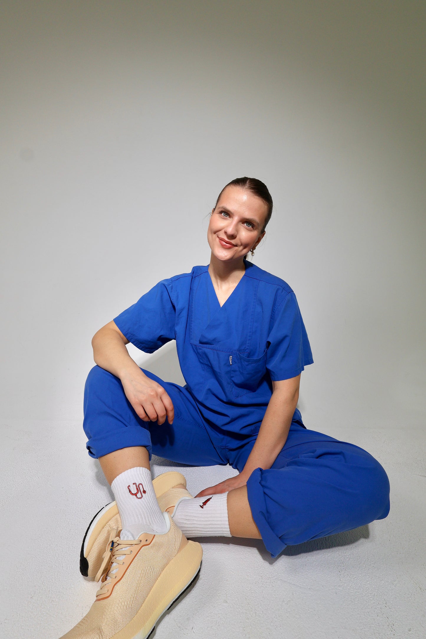 Spritzen Socken Rosa