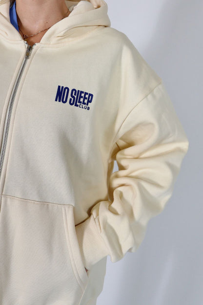 Pip-Taz Zip Hoodie OffWhite