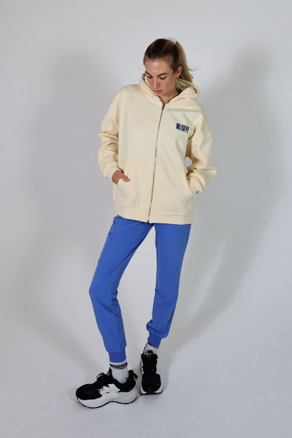 Pip-Taz Zip Hoodie OffWhite