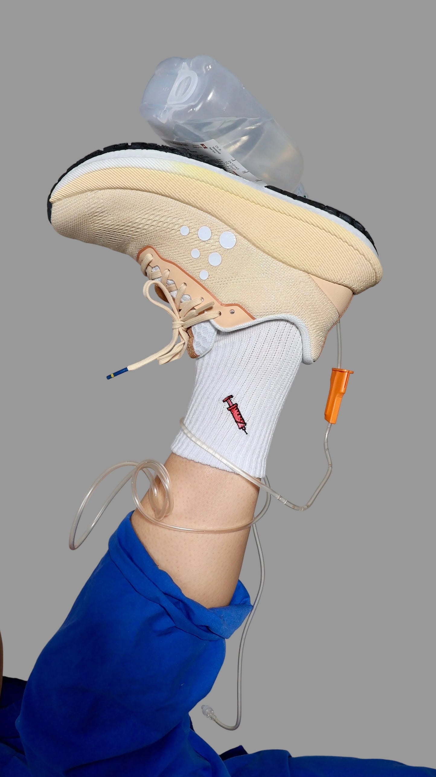 Spritzen Socken Rosa